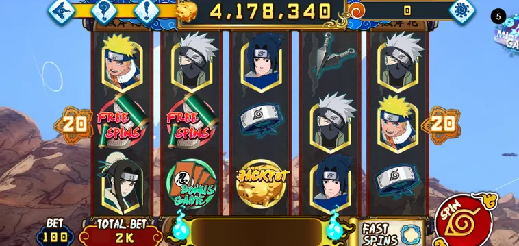 Hướng Dẫn Tham Gia Quay Nổ Hũ Naruto Slots Tại 789Club Thắng Lớn