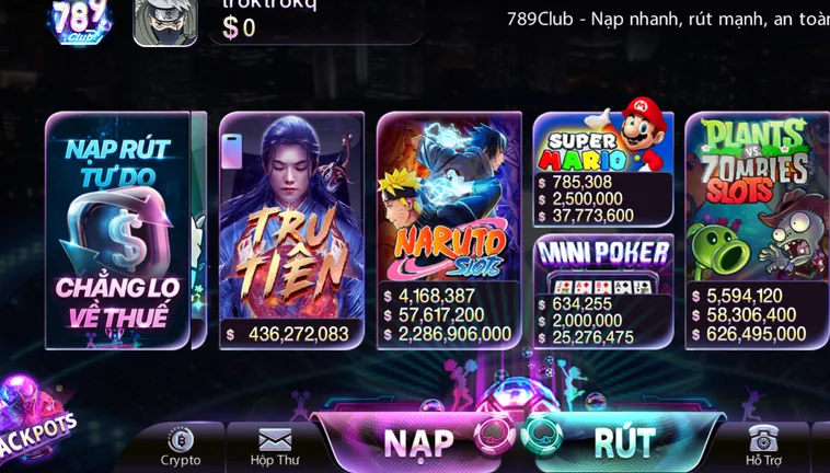 Sảnh Nổ Hũ Lân Hái Lộc Tại 789Club Hành Trình Săn Lộc Vàng Đầy May Mắn